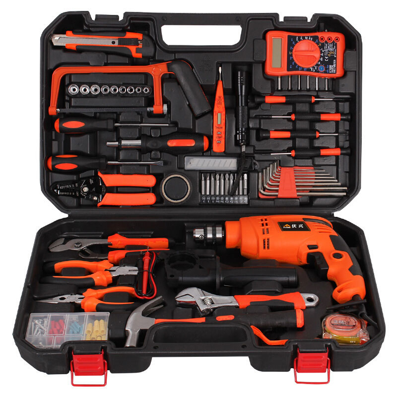 128件套冲击钻工具套装